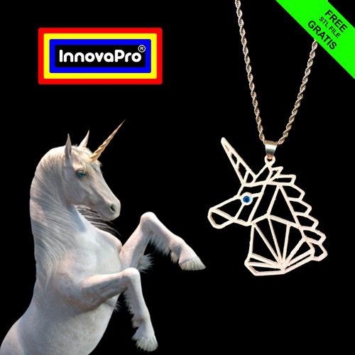 Unicorn Pendant 3D Print 287476