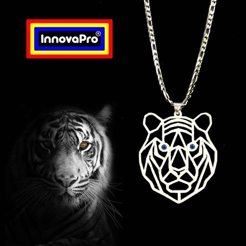 Tiger Pendant 3D Print 287545
