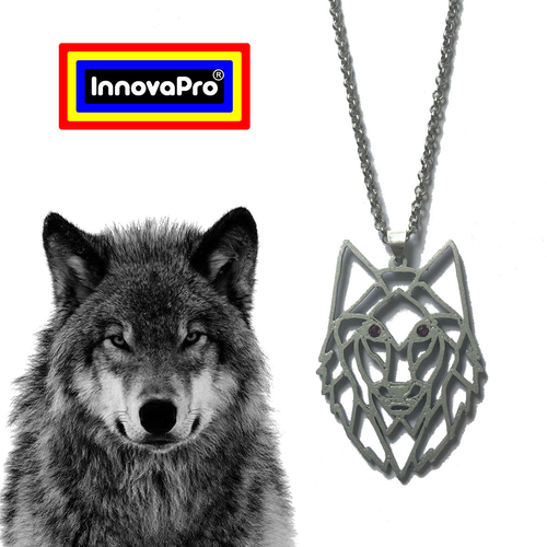Wolf Pendant 3D Print 287548
