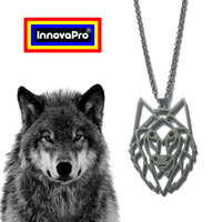 Small Wolf Pendant 3D Printing 287548