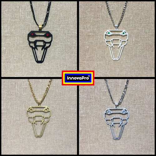 Snake Pendant 3D Print 287553