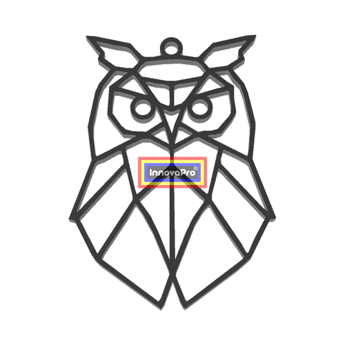 Owl Pendant 3D Print 287561