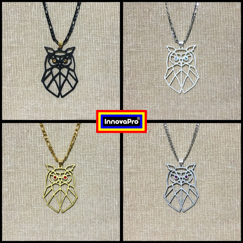 Owl Pendant 3D Print 287562