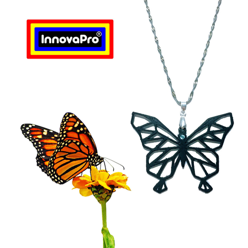 Butterfly Pendant 3D Print 287566