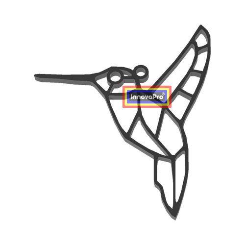 Hummingbird Pendant 3D Print 287576