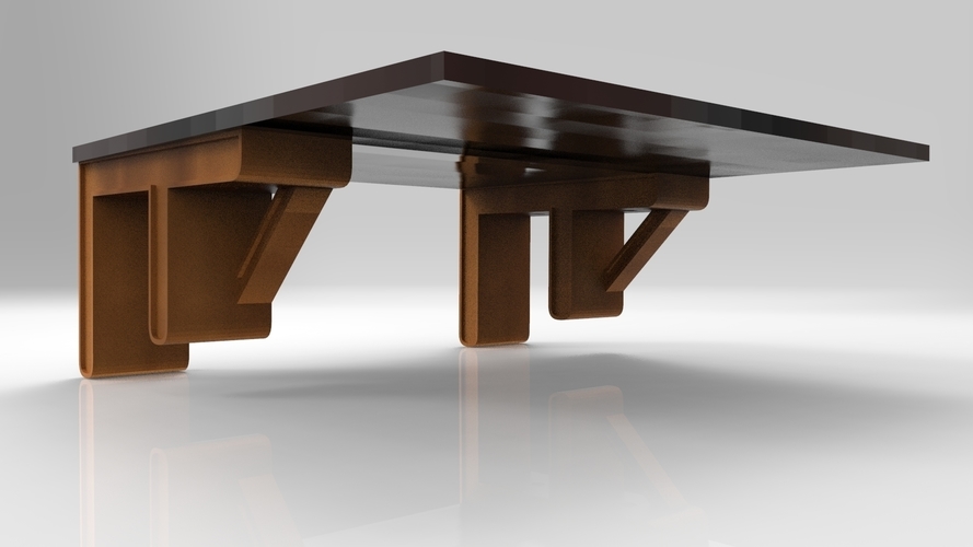 Shelf for ikea bed (Malm) 3D Print 287621