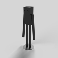 Small Enderman Minecraft statue 3D Printing 287627