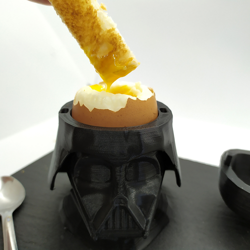 Egg Cup - Darth Vader 3D Print 287657