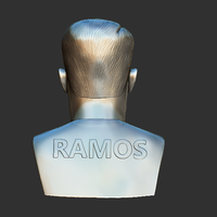 Sergio Ramos 3D model - Football Player - Thumbnail 2