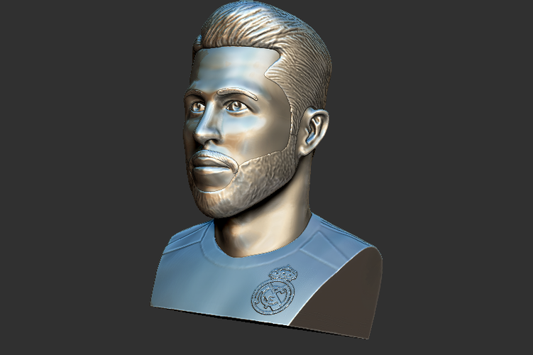 Sergio Ramos 3D model - Football Player 3D Print 287760