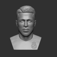 Sergio Ramos 3D model - Football Player - Thumbnail 6