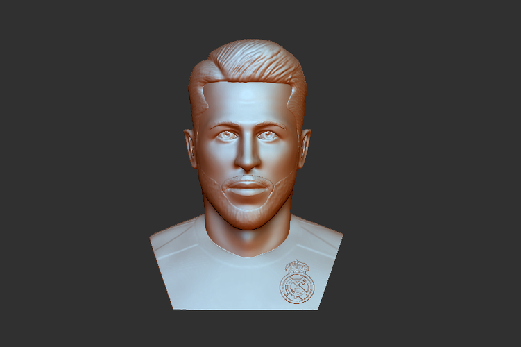 Sergio Ramos 3D model - Football Player 3D Print 287764