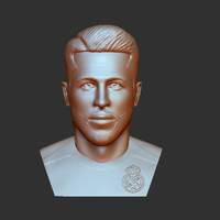 Sergio Ramos 3D model - Football Player - Thumbnail 7