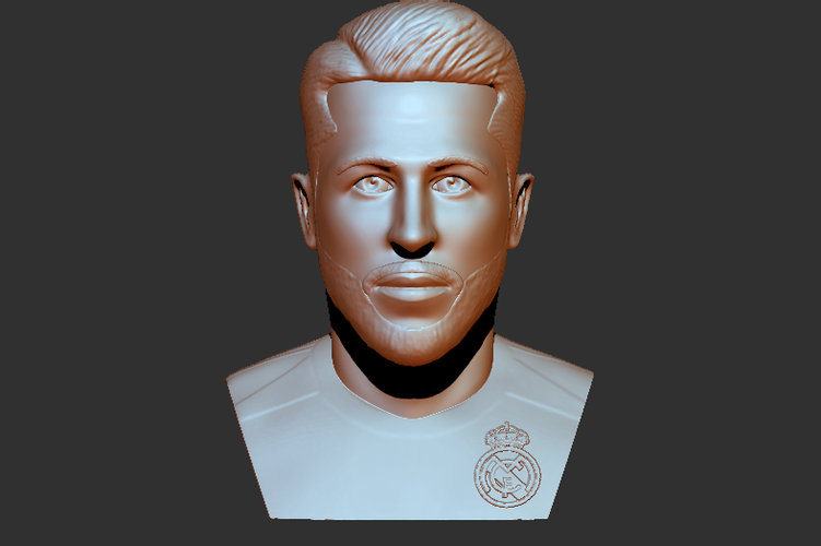 Sergio Ramos 3D model - Football Player 3D Print 287765