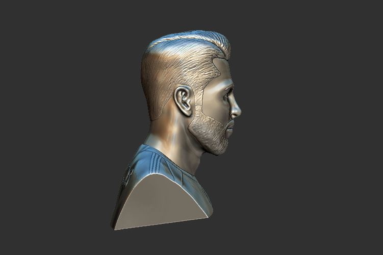 Sergio Ramos 3D model - Football Player 3D Print 287768