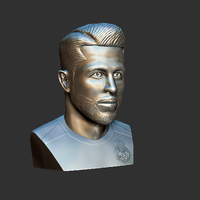 Sergio Ramos 3D model - Football Player - Thumbnail 12