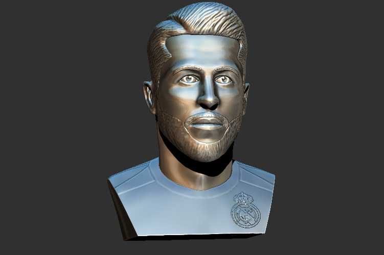 Sergio Ramos 3D model - Football Player 3D Print 287772