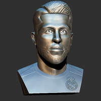 Sergio Ramos 3D model - Football Player - Thumbnail 15