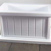 Modern Rectangle Planter - Thumbnail 3