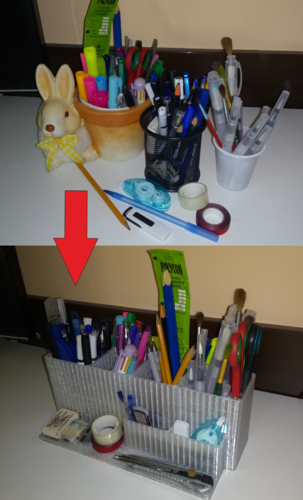 Desk organizer 3D Print 287893