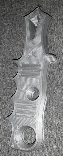 Self Defense Knife-Rod  (Virtually Unbreakable) 3D Print 287953