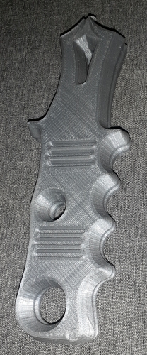 Self Defense Knife-Rod  (Virtually Unbreakable) 3D Print 287954