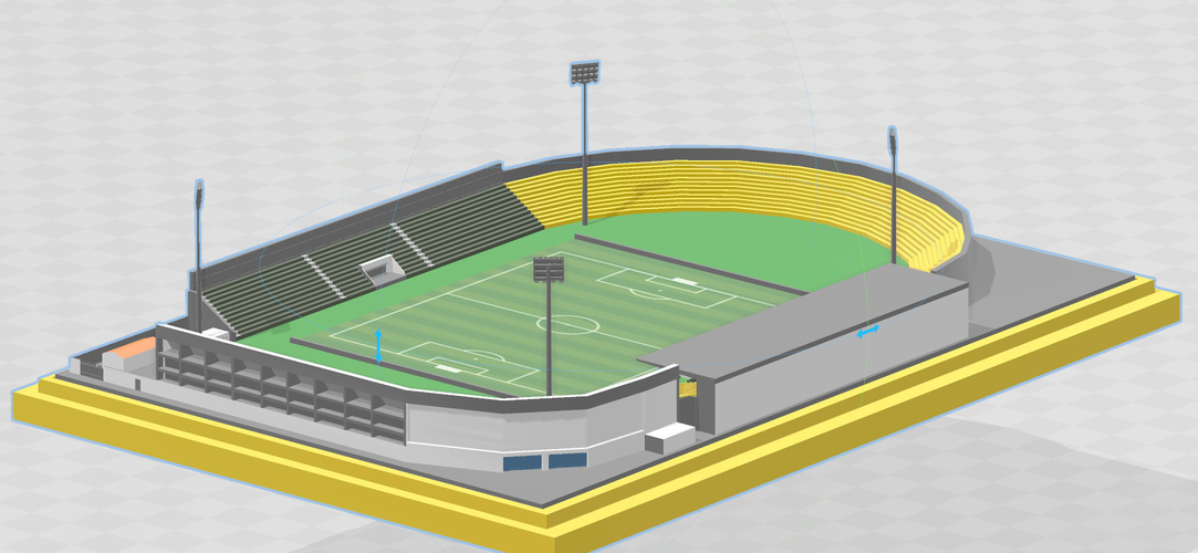 Mirrasol FC - Estadio Jose Maria de Campos Maia 3D Print 287956