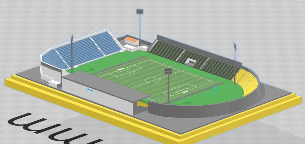 Mirrasol FC - Estadio Jose Maria de Campos Maia 3D Print 287957
