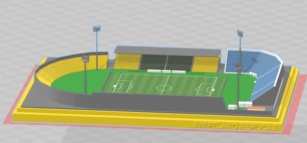 Mirrasol FC - Estadio Jose Maria de Campos Maia 3D Print 287959