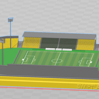 Small Mirrasol FC - Estadio Jose Maria de Campos Maia 3D Printing 287959