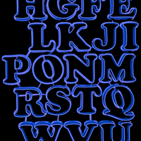 Cookie Cutter ABC 20mm set complet - Thumbnail 2