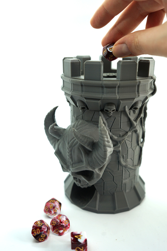 Demon Dice Tower 3D Print 287999