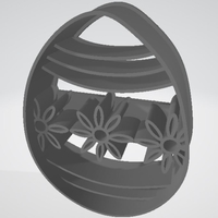 Small Cookie cutter egg easter 3D Printing 288018