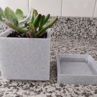 Minimal Planter with Drainage - Thumbnail 2
