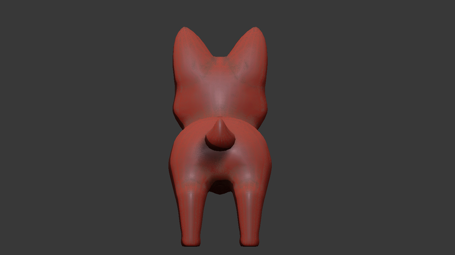Chibi Dog 3D Print 288133