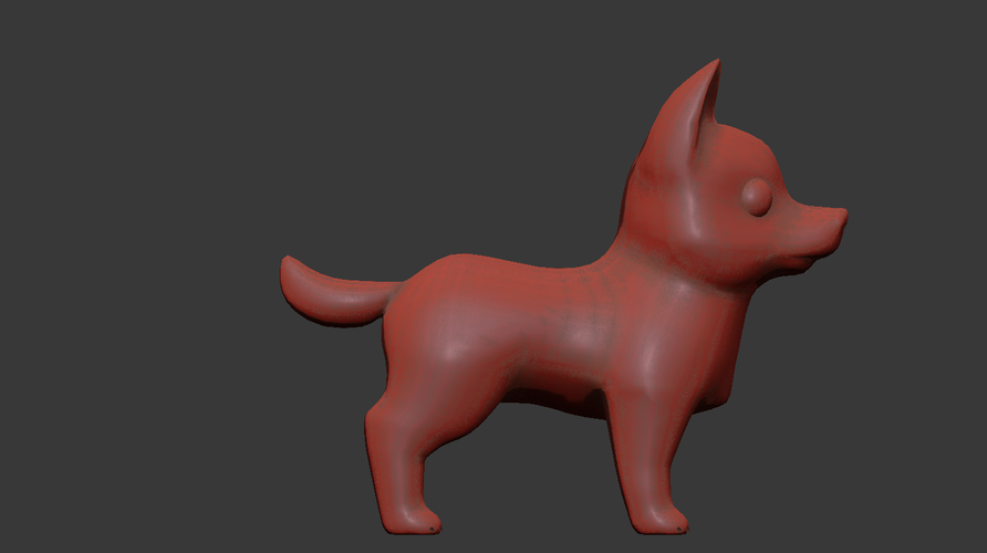 Chibi Dog 3D Print 288134