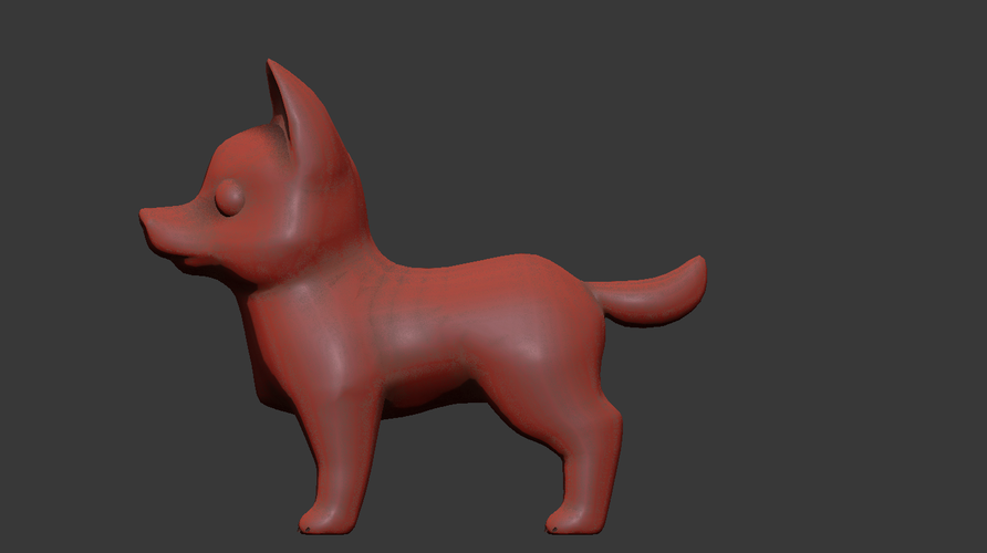 Chibi Dog 3D Print 288135