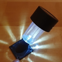 solar lamp wall stand - Thumbnail 2