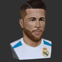 Sergio Ramos 3D model - Football Player - Thumbnail 16