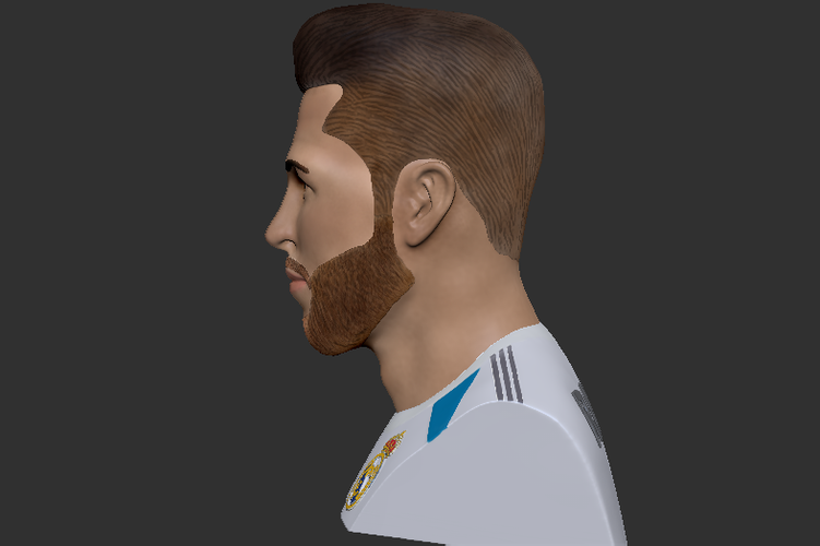 Sergio Ramos 3D model - Football Player 3D Print 288205