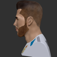 Sergio Ramos 3D model - Football Player - Thumbnail 19