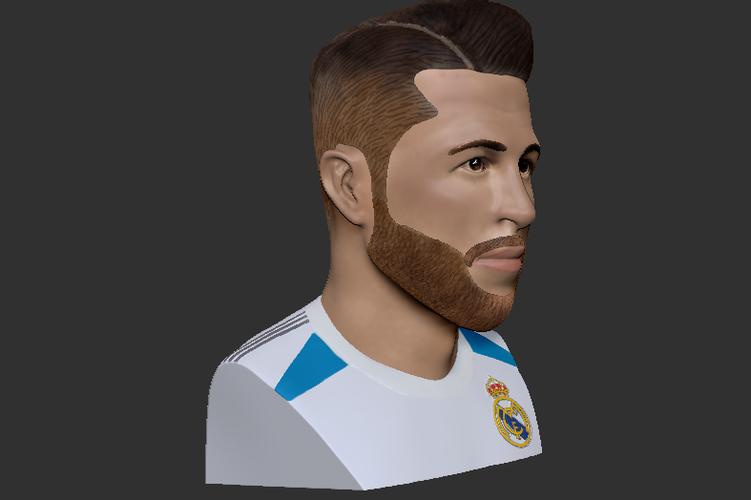 Sergio Ramos 3D model - Football Player 3D Print 288206