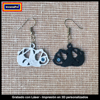 Panda Earrings and Pendant Set - Thumbnail 3