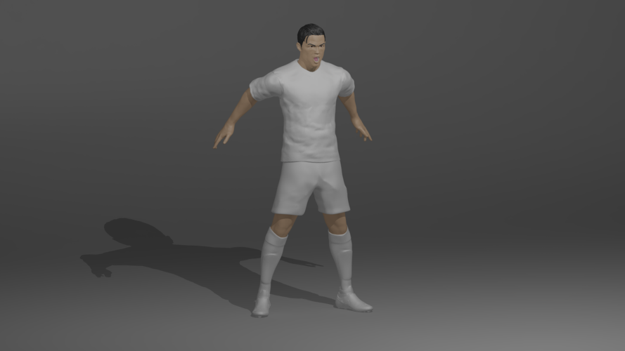 Cristiano Ronaldo Siiii 3D Print 288303