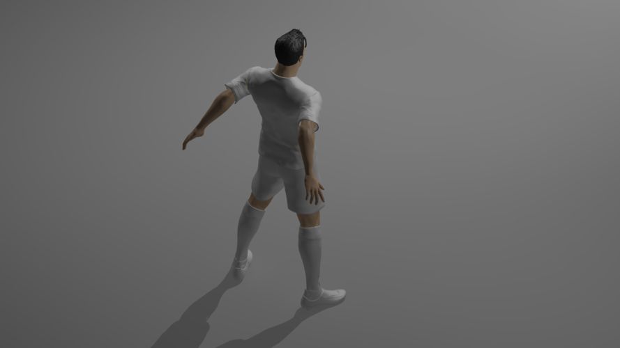 Cristiano Ronaldo Siiii 3D Print 288305
