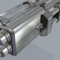 TL-50 Heavy Blaster from Star Wars 3d print model - Thumbnail 6