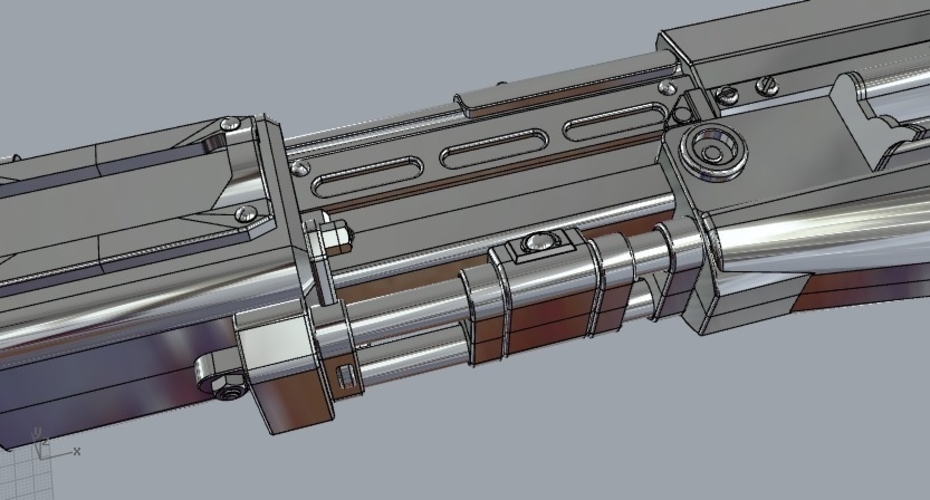 TL-50 Heavy Blaster from Star Wars 3d print model 3D Print 288318