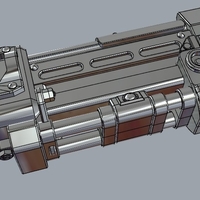 TL-50 Heavy Blaster from Star Wars 3d print model - Thumbnail 8