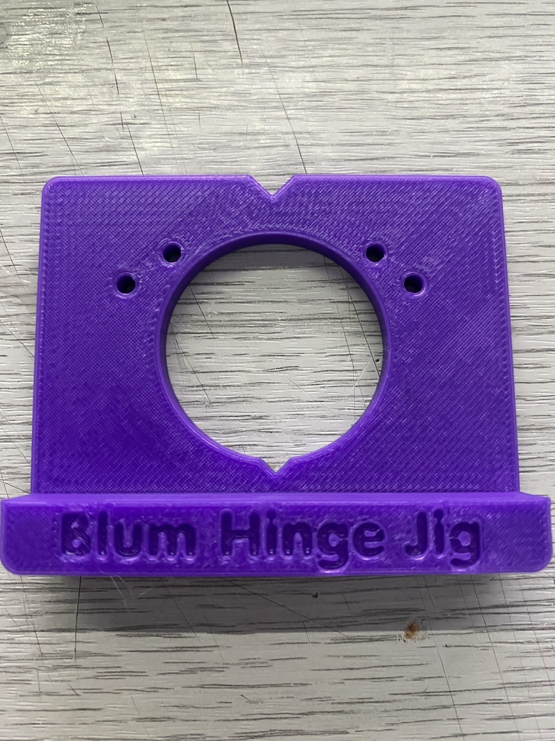 Blum hinge jig
