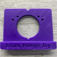 Small Blum hinge jig 3D Printing 288350